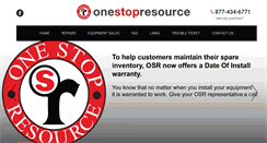 Desktop Screenshot of onestopresource.com